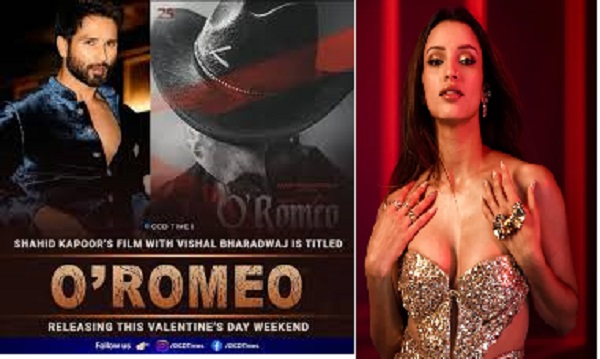 Shahid Kapoor Teams Up with Triptii in O’ Romeo