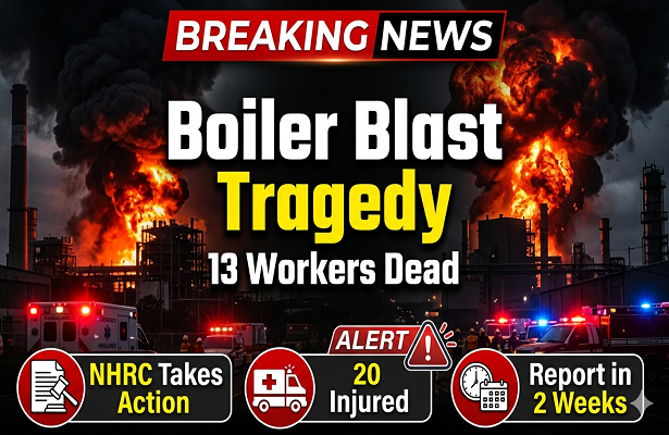 Chhattisgarh Boiler Blast: What Action Did NHRC Take After 13 Workers Died?