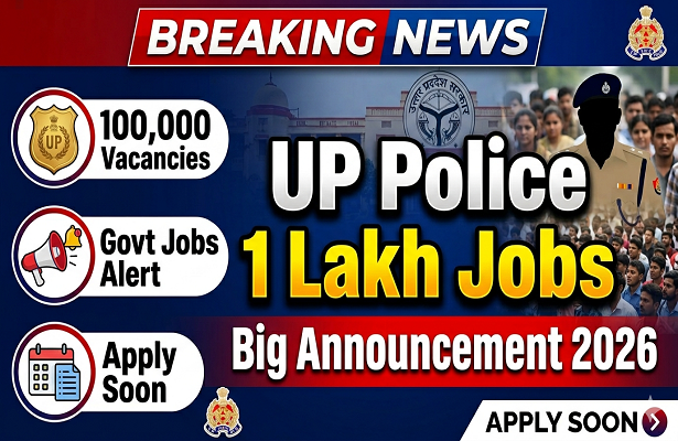 UP Police Recruitment 2026: Will 1 Lakh New Vacancies Be Announced Soon?